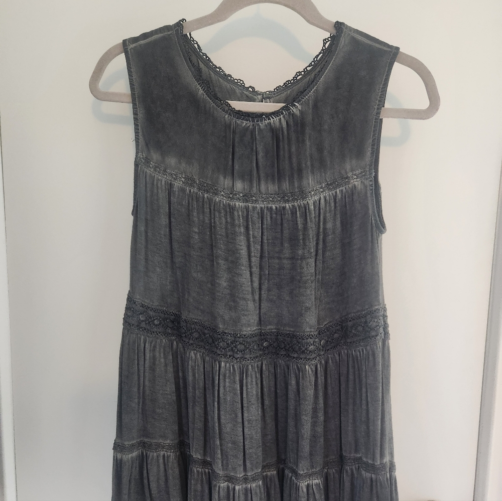 Knox Rose Sleeveless Babydoll Blouse Sz Small Browns